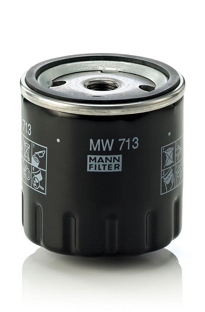 Filtru ulei MANN-FILTER MW 713