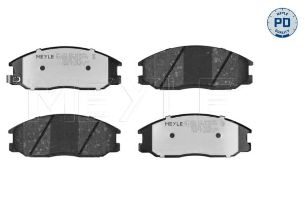 set placute frana,frana disc MEYLE -PD: Advanced performance and design. 025 235 6916/PD