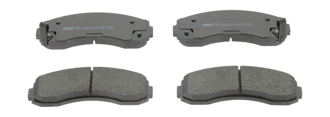 set placute frana,frana disc FERODO PREMIER ECO FRICTION FDB4567