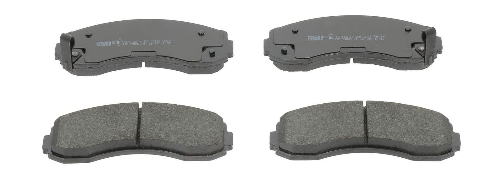set placute frana,frana disc FERODO PREMIER ECO FRICTION FDB4567