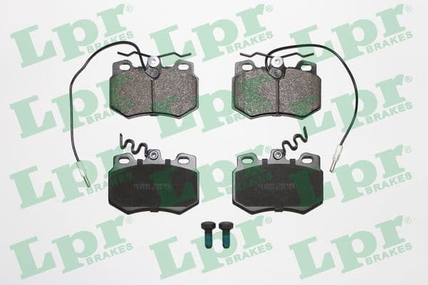 set placute frana,frana disc LPR 05P282