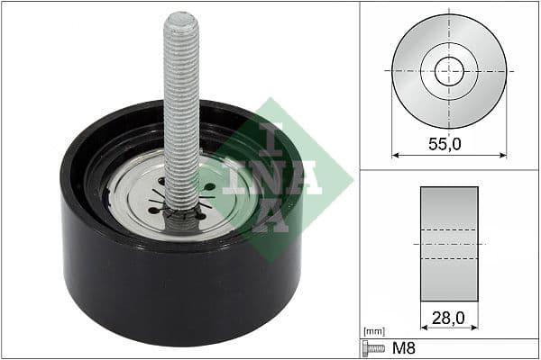 Rola ghidare/conducere, curea transmisie Schaeffler INA 532 0869 10