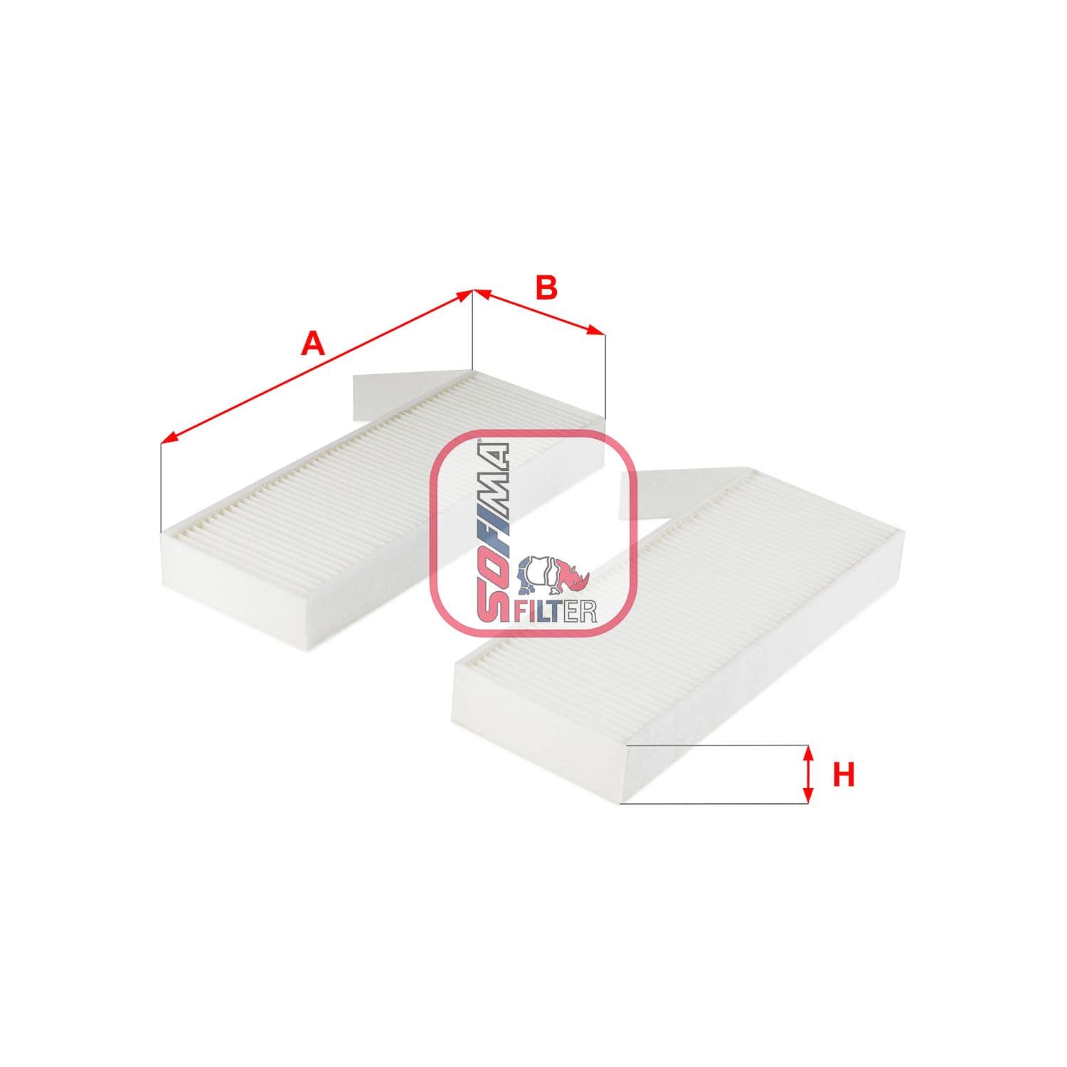Filtru, aer habitaclu SOFIMA S 3277 C
