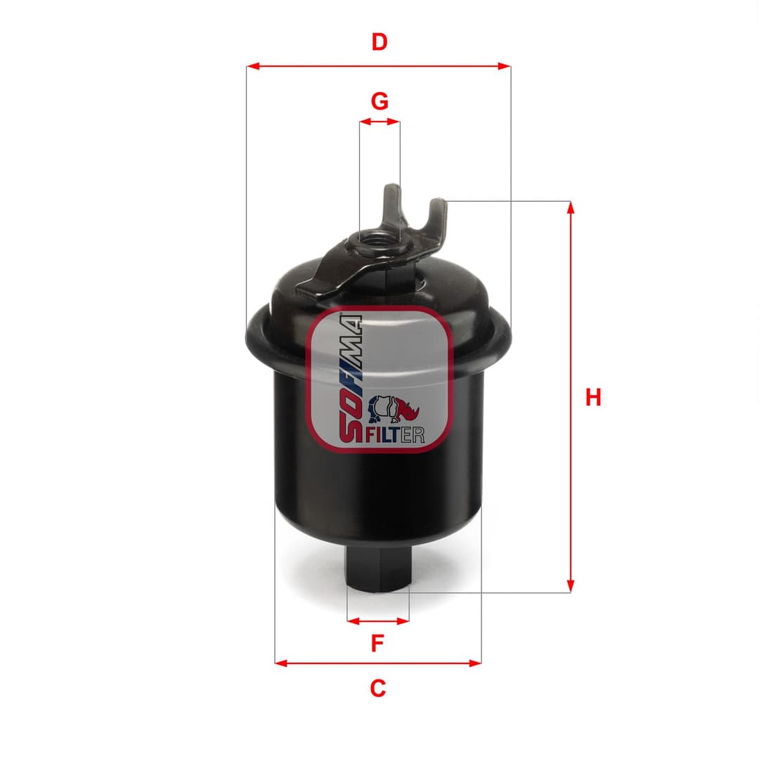 filtru combustibil SOFIMA S 1621 B