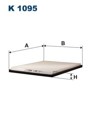 Filtru, aer habitaclu FILTRON K 1095