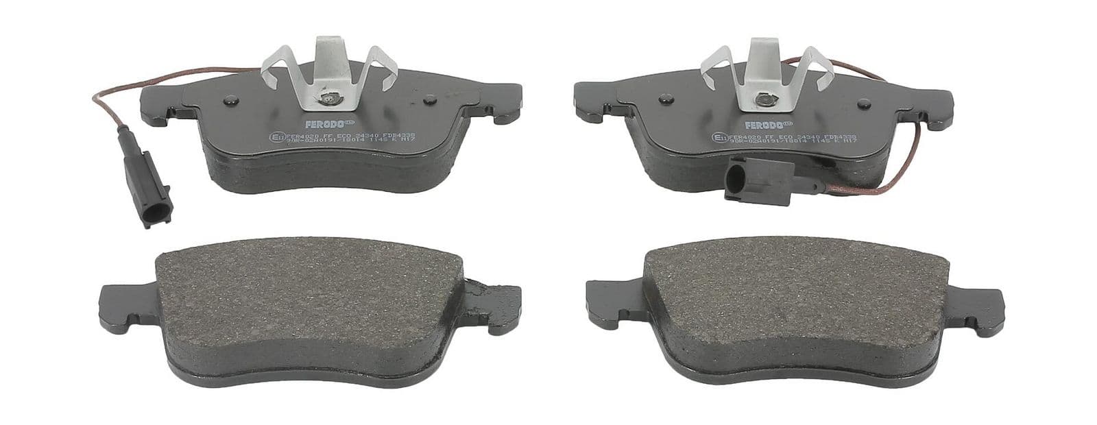 set placute frana,frana disc FERODO PREMIER ECO FRICTION FDB4338