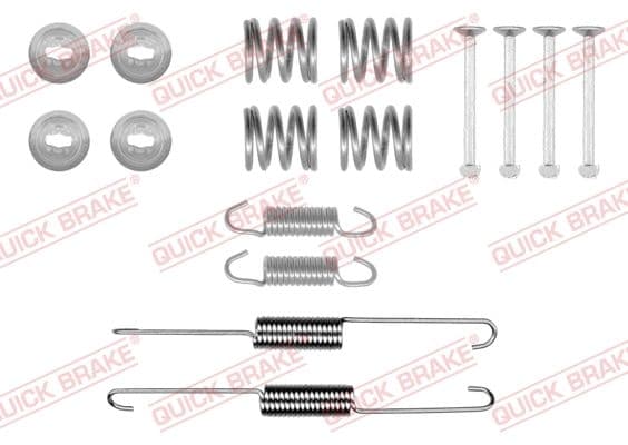 Set accesorii, sabot de frana QUICK BRAKE 105-0879