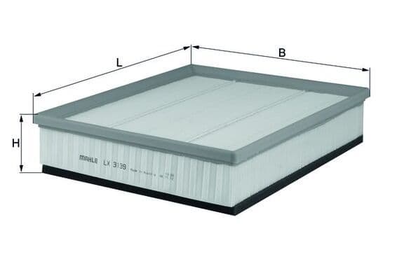 Filtru aer KNECHT LX 3139