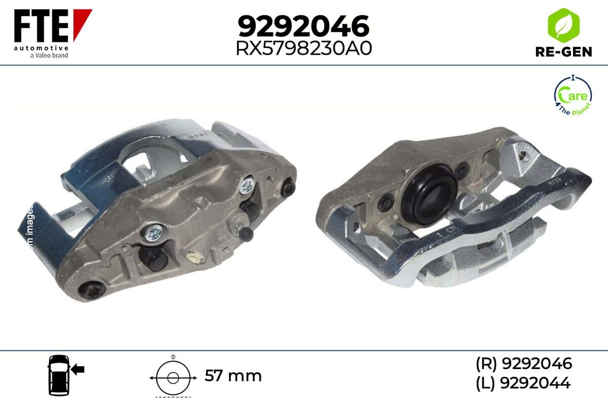 Etrier frana FTE 9292046