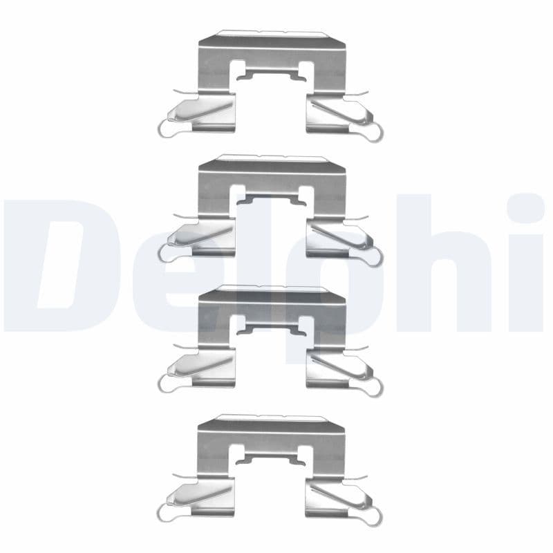 Set accesorii, placute frana DELPHI LX0507