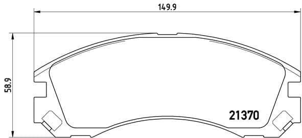 set placute frana,frana disc BREMBO PRIME LINE P 61 089