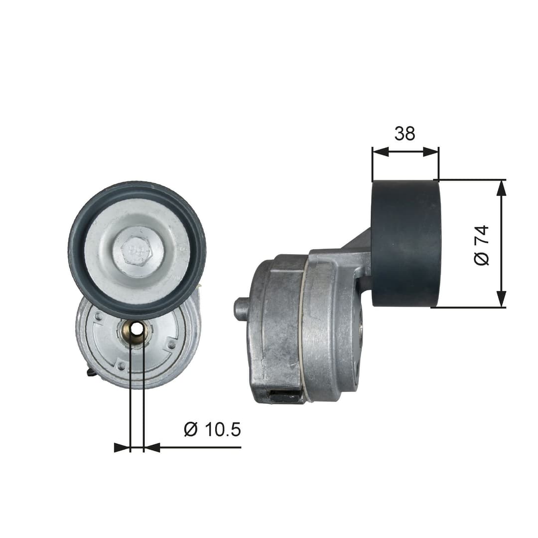 Intinzator curea, curea distributie GATES FleetRunner™ T38600