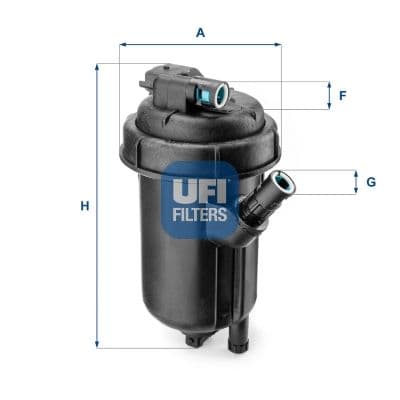 filtru combustibil UFI 55.125.00