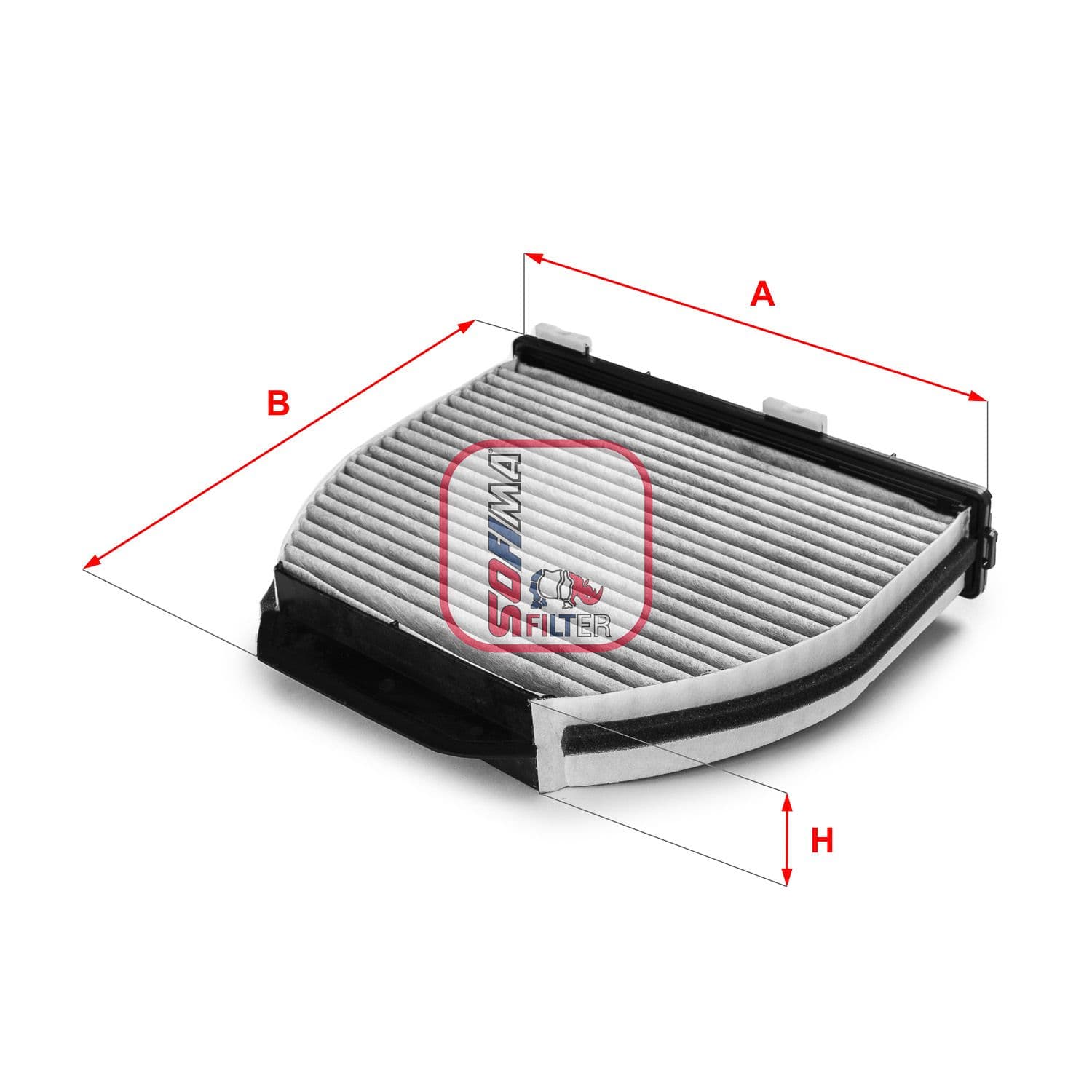 Filtru, aer habitaclu SOFIMA S 4163 CA