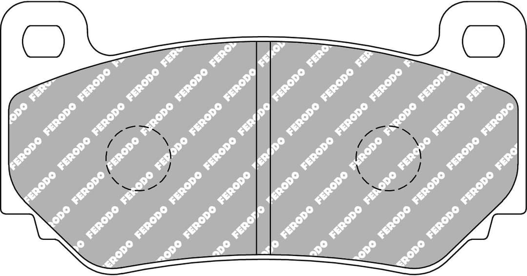 set placute frana,frana disc FERODO FRP3085H