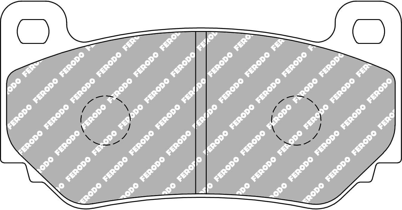 set placute frana,frana disc FERODO FRP3085H