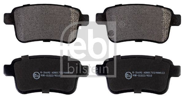 set placute frana,frana disc FEBI BILSTEIN 16897