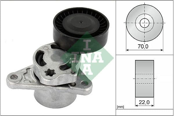 Intinzator curea, curea distributie Schaeffler INA 534 0709 10