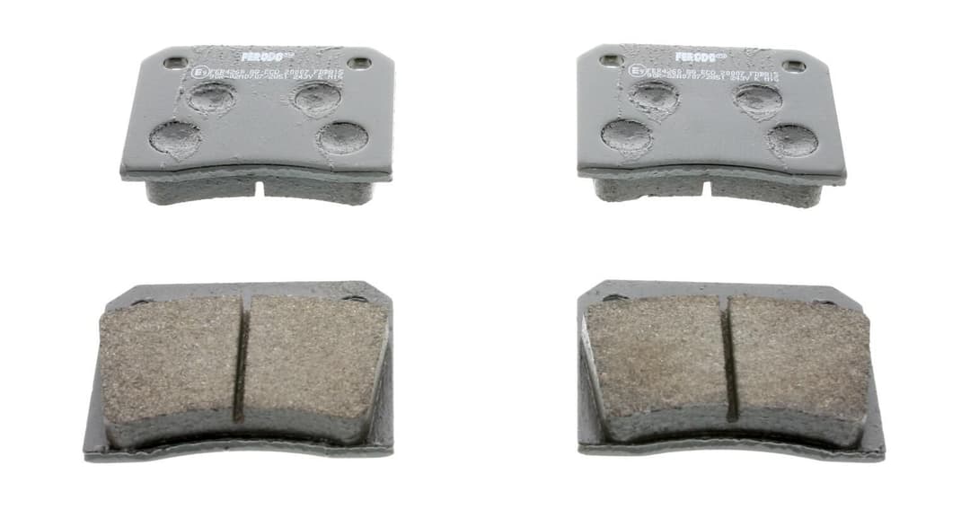 set placute frana,frana disc FERODO PREMIER ECO FRICTION FDB815