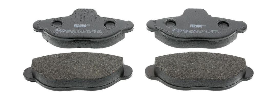 set placute frana,frana disc FERODO PREMIER ECO FRICTION FDB749