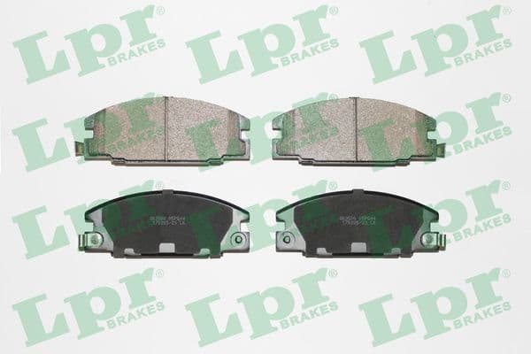 set placute frana,frana disc LPR 05P544