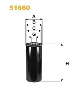 Filtru ulei WIX FILTERS 51660