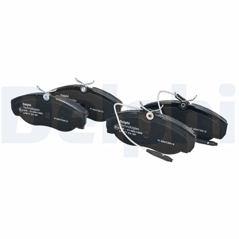 set placute frana,frana disc DELPHI LP877