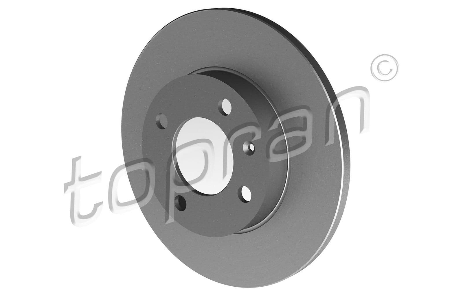 Disc frana TOPRAN 103 406