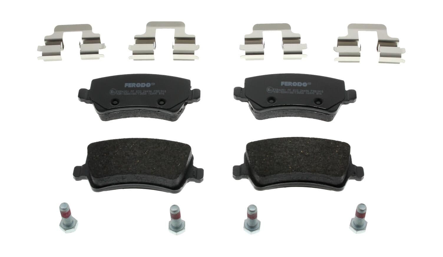 set placute frana,frana disc FERODO FDB1918