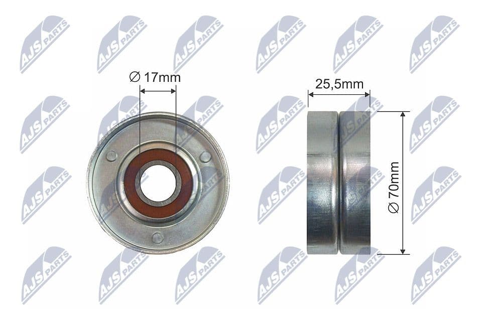 rola intinzator,curea transmisie NTY RNK-PL-016
