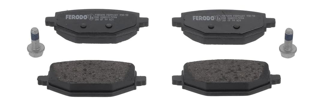set placute frana,frana disc FERODO PREMIER ECO FRICTION FDB5490
