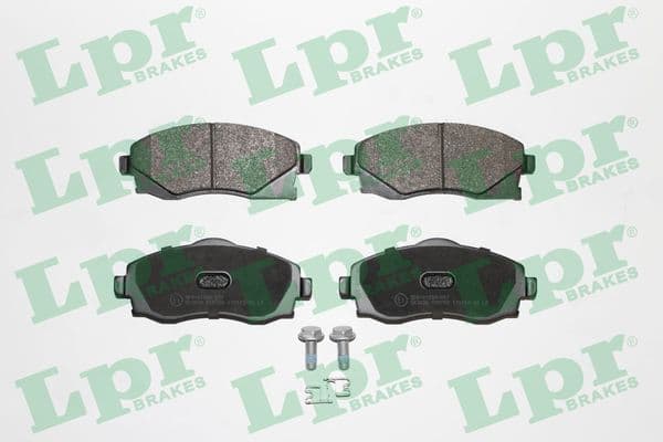 set placute frana,frana disc LPR 05P758