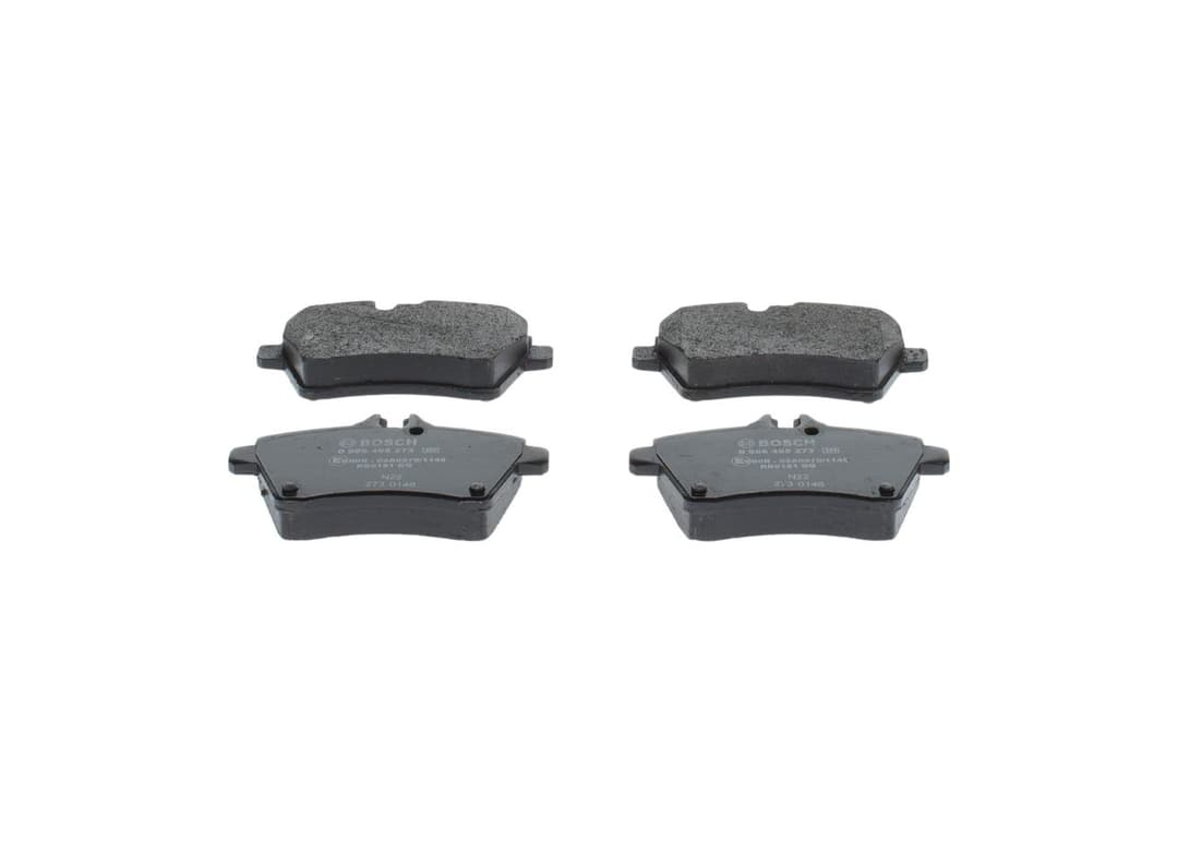 set placute frana,frana disc BOSCH 0 986 495 273