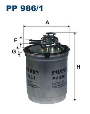 filtru combustibil FILTRON PP 986/1