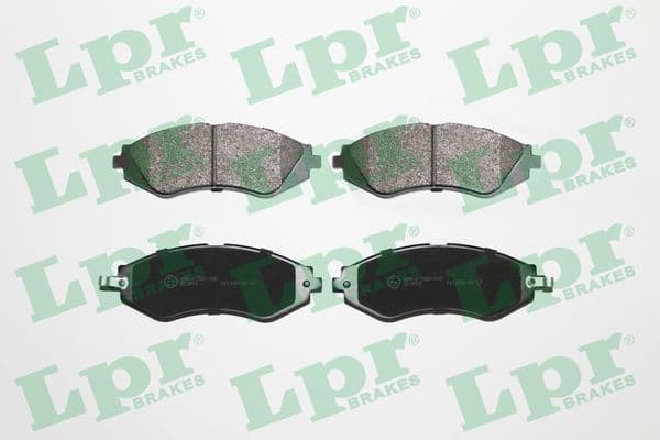 set placute frana,frana disc LPR 05P729