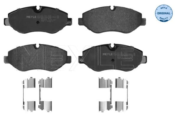 set placute frana,frana disc MEYLE -ORIGINAL: True to OE. 025 291 9220
