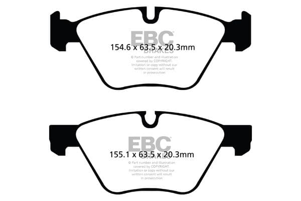 set placute frana,frana disc EBC Brakes DP41493R