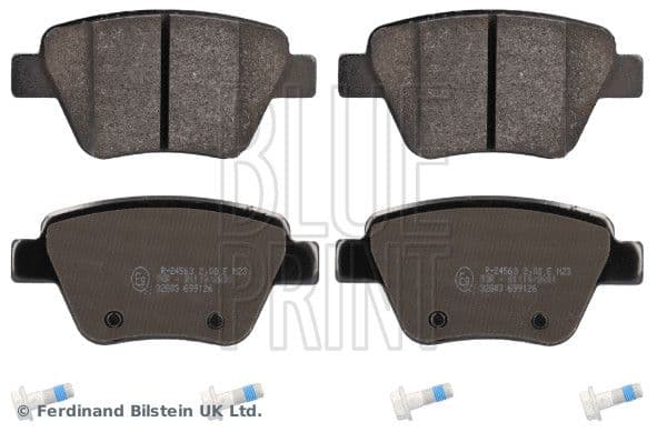 set placute frana,frana disc BLUE PRINT ADV184218