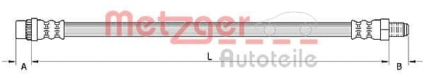 Furtun frana METZGER 4110930