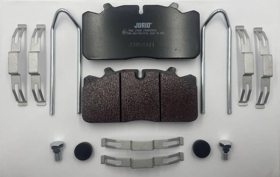 set placute frana,frana disc JURID 2908809560