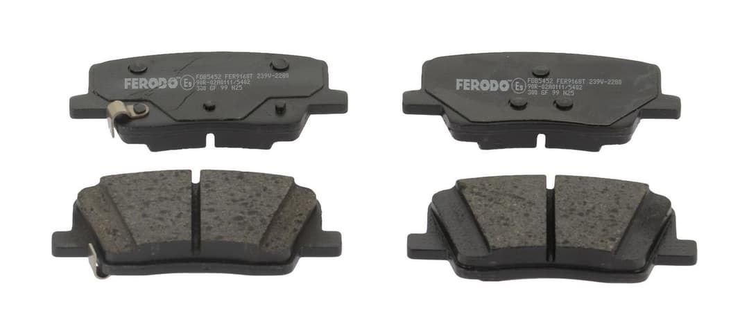 set placute frana,frana disc FERODO FDB5452