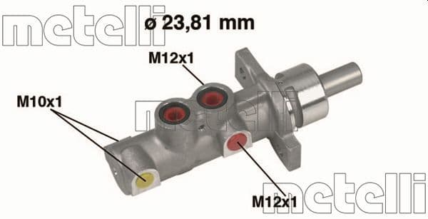 Pompa centrala, frana METELLI 05-0362