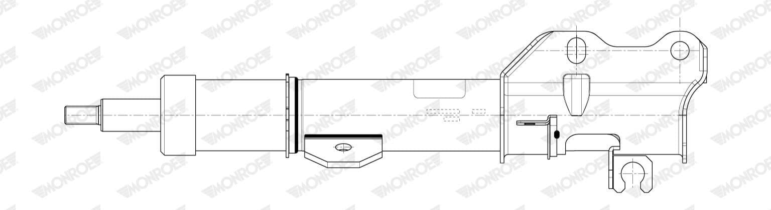 amortizor MONROE ORIGINAL (Gas Technology) G8819