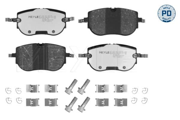 set placute frana,frana disc MEYLE -PD: Advanced performance and design. 025 264 1616/PD