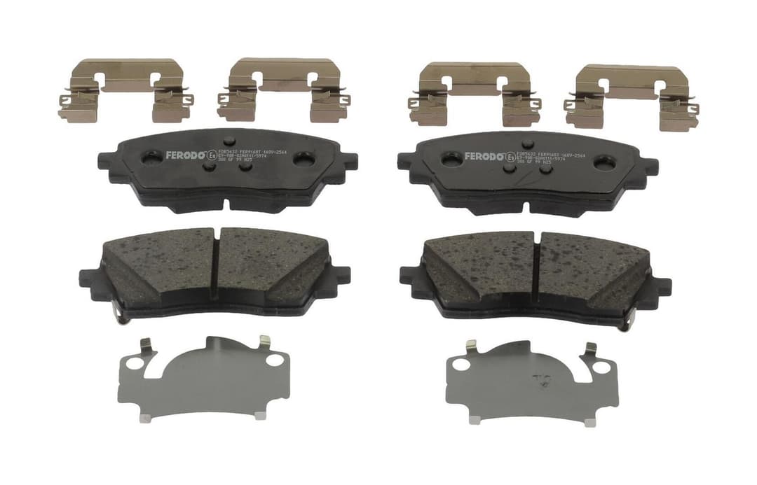 set placute frana,frana disc FERODO PREMIER ECO FRICTION FDB5632