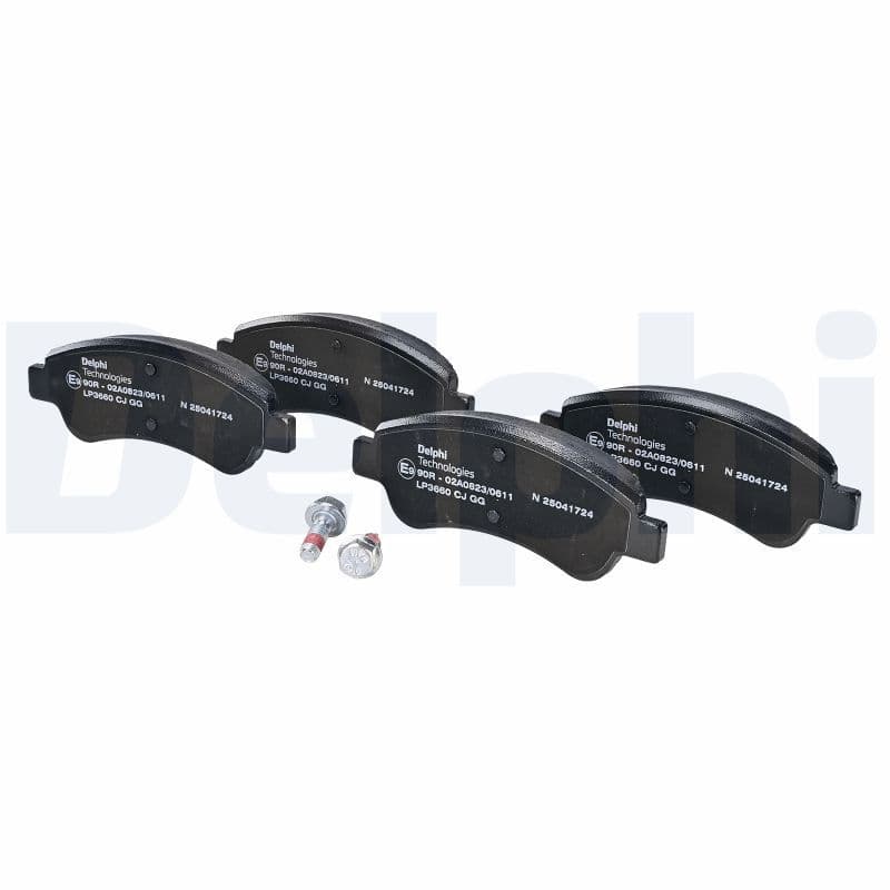 set placute frana,frana disc DELPHI LP3660