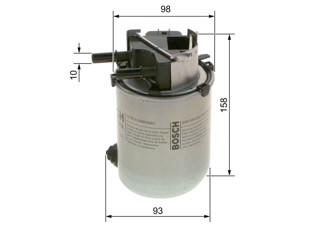 filtru combustibil BOSCH F 026 402 218