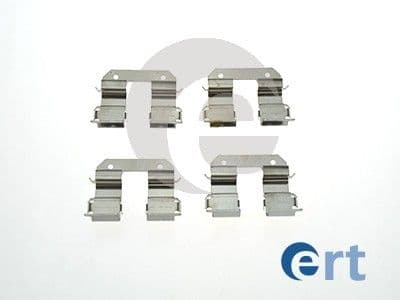 Set accesorii, placute frana ERT 420212