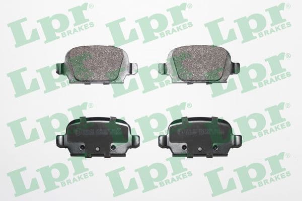 set placute frana,frana disc LPR 05P998