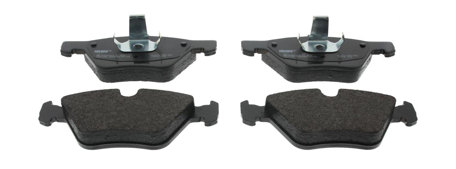 set placute frana,frana disc FERODO PREMIER ECO FRICTION FDB1050